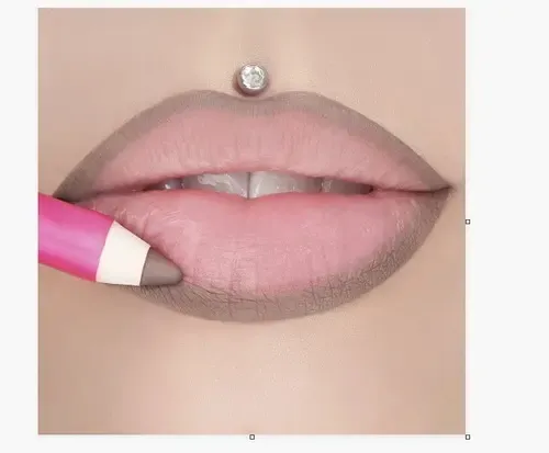 Delineador De Labios Jeffree Velour Lip Liner Marrón Cremoso Larga Duración