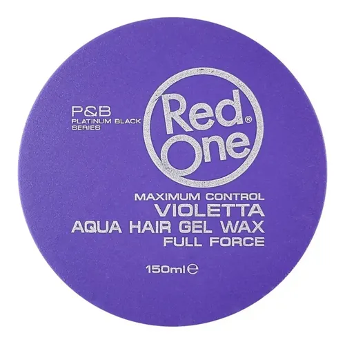 Cera Peinado Red One Aqua Hair Gel Wax Violetta 150ml