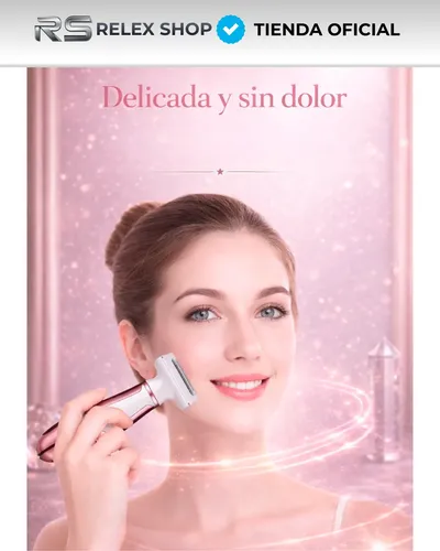 Afeitadora/depiladora 4 En 1 Usb Cuerpo Y Rostro Mujer