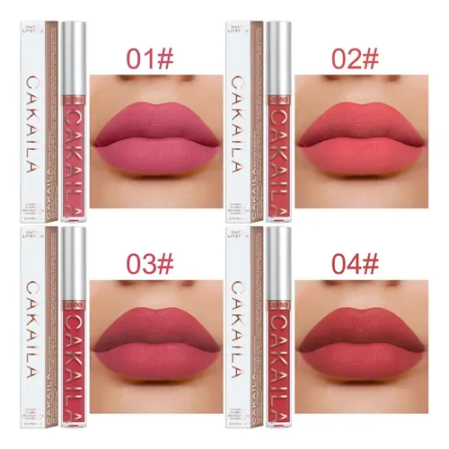 Labial Líquido Mate Cakaila Hidratante 2,5 Ml