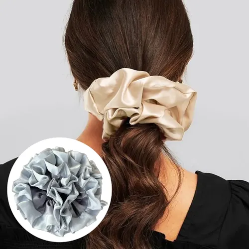 Ao (pl-s) Soporte Para El Pelo Con Cinta Scrunchies Ribbon