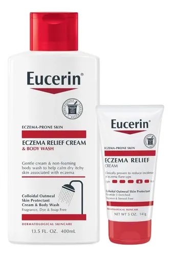 Eucerin Eczema Relief Crema Y Jabón Corporal (13.5 Fl Oz) +