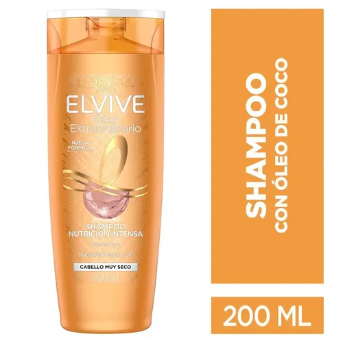 Shampoo Elvive Óleo Extraordinario Nutrición Intensa – 200ml
