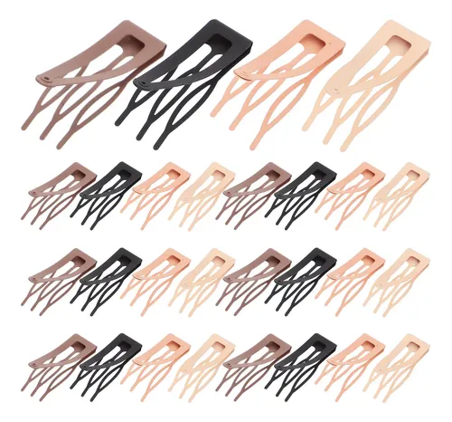 40 Pinzas De Pelo Para Niñas, Horquillas Metálicas, Broches
