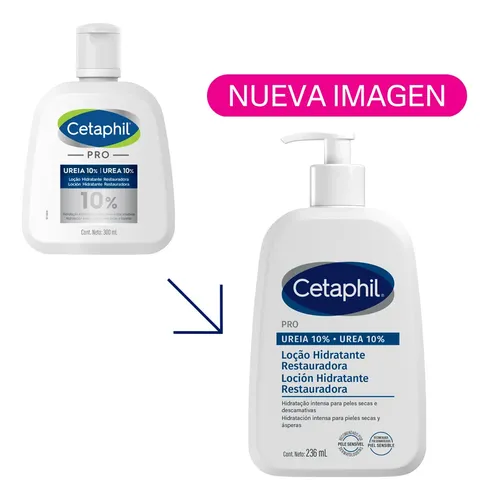 Cetaphil Pro Urea 10% Loción Hidratante Pieles Secas Ásperas