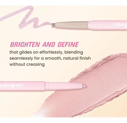 Barra Iluminadora Colorgram 06 Rosa Frío Para Ojos