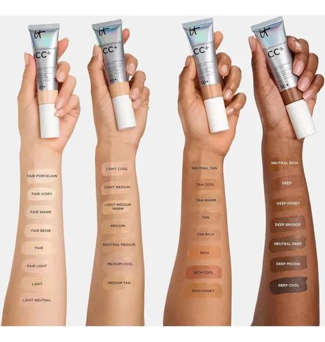 Cc+ Crema It Cosmetics 15w Medium Tan Spf50+