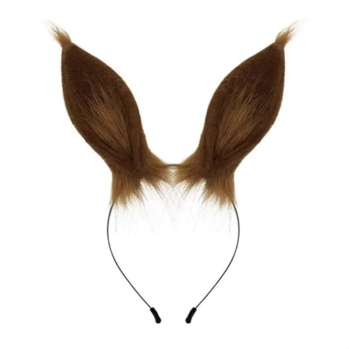 Aro De Pelo De Conejo De Peluche Navideño Para Accesorio De