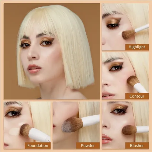 Juego De Brochas De Maquillaje Jessup, 14 Unidades;