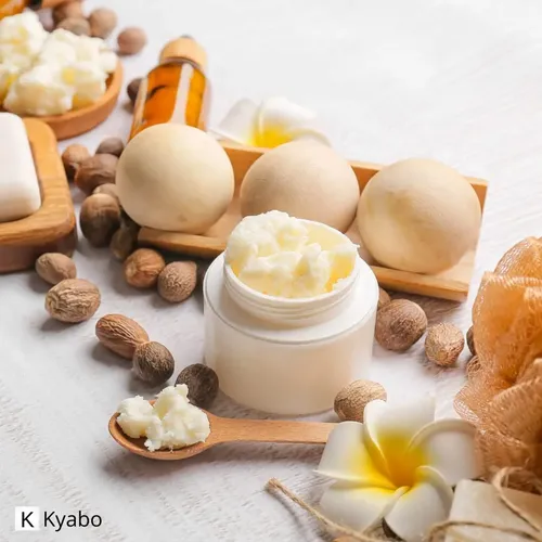 Manteca De Karité Kyabo Organics 794 G De Marfil Puro Sin Re