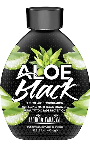 Loción Bronceadora Tanning Paradise Aloe Black 400 Ml Anti-e