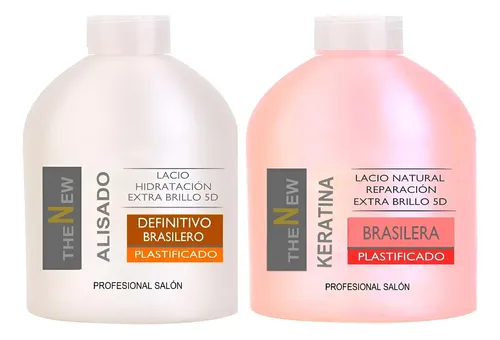 Alisado Definitivo Brasilero Keratina 2 X 500 Ml Envio Pais