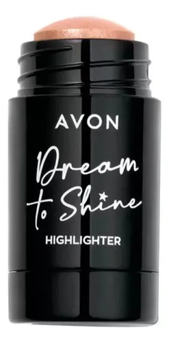 Avon Dream To Shine Iluminador Facial En Barra Tati Cosmetic Galactic Gold