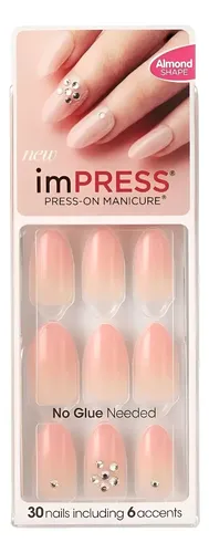 Uñas Impress Postizas Importadas Kiss Stiletto Symphony