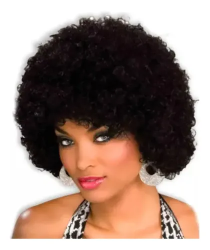 Pack 5 Peluca Afro Payaso Rulos Cotillon Fiesta Colores