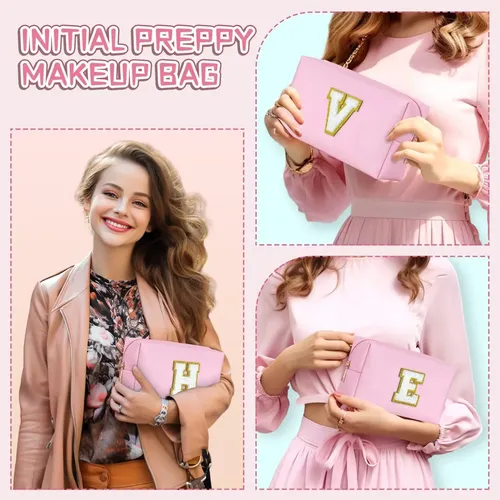 Bolsa De Maquillaje Topeast Initial Para Niñas De 4 A 12 Año