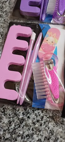 Kit De Manicura Y Pedicura Para Viaje O Cartera