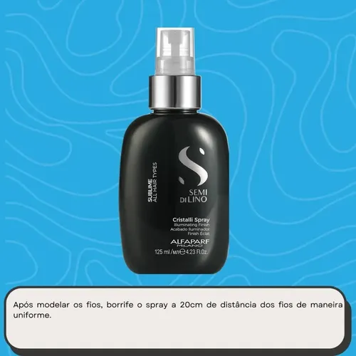 Alfaparf Cristalli Spray Iluminador P/ Pelo X 125ml