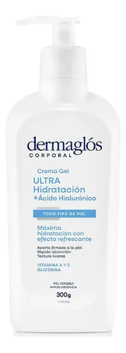 Dermaglós Corporal Ultra Hidratación Acido Hialuronic300g