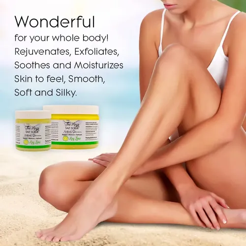 Exfoliante Corporal The Keys Sea Salt Key Lime, 100 Ml Con C