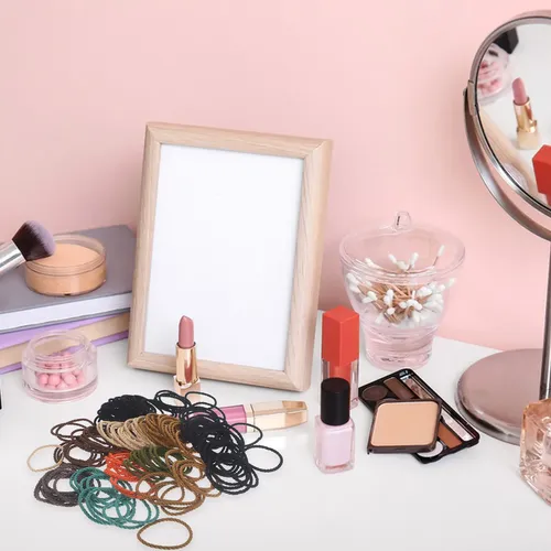 150 Unidades De Cintas Elásticas Para El Pelo Para Mujer, Co