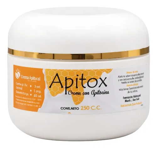 Crema Apitox Contra El Dolor Vasomotora Contracturas 250cc