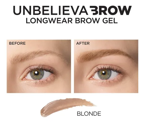 Gel Para Cejas L Oreal Paris Inbelieva-brow, Impermeable Y C Warm Brunette