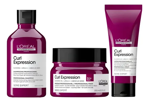 Kit Sh + Masc + Cr Peinar Rulos Loreal Pro Curl Expression