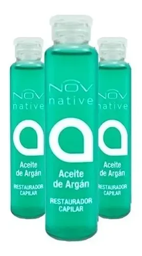 Ampolla Argan Nov Restaurador Capilar Unidad X 15ml