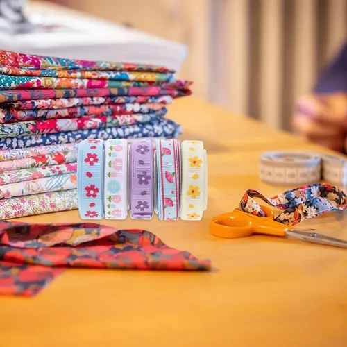 5 Rollos De Cintas Para Hacer Ropa, Manualidades, Lazos