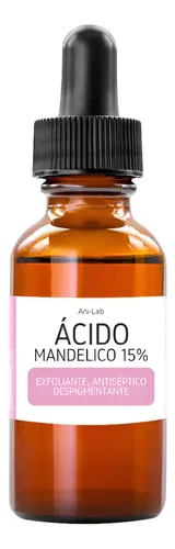 Acido Mandelico 15% Peelings Exfoliante Antiseptico Arvensis