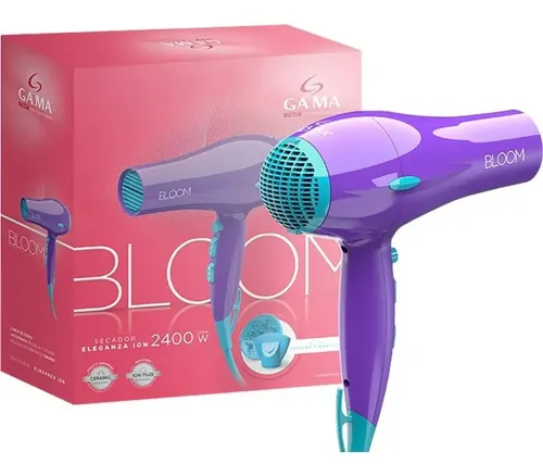 Secador de pelo GA.MA ItalyBloom Eleganza Ion violeta