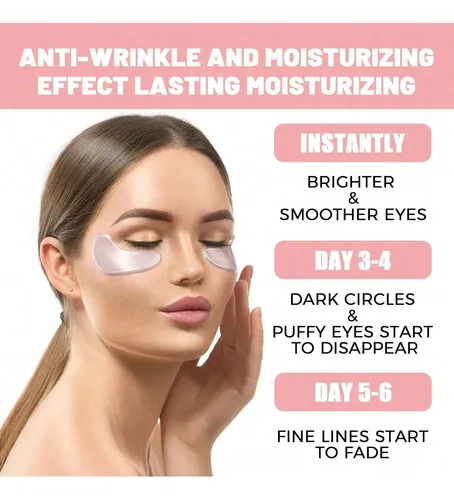 Rose Moisturizing Eye Mask To Reduce Wrinkles Around The Eye