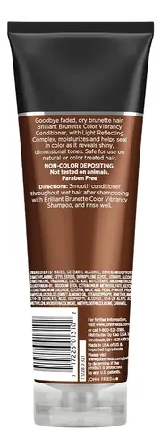 Acondicionador John Frieda Brilliant Brunette Tonos Castaños