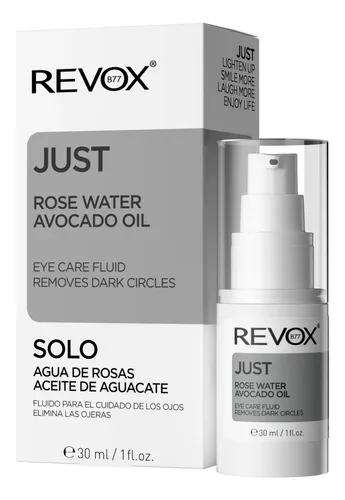 Contorno De Ojos Agua De Rosas Y Aguacate X30ml Revox