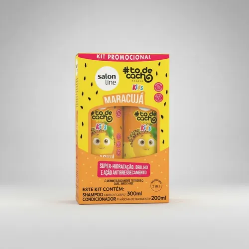 Salón Line Kids Maracuyá Rulos Shampoo + Acondicionador Kit