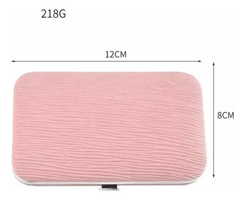 Set 10 Piezas Manicura Pedicura Estuche Alicate