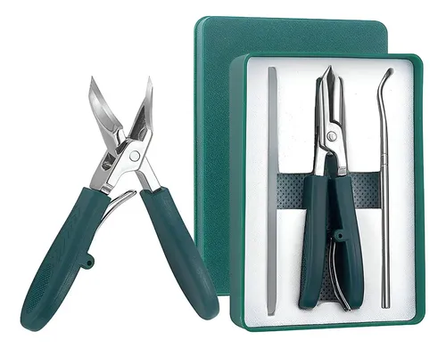 Calidad Superior Cortauñas Profesional Hawkbill De 2 Pieza .