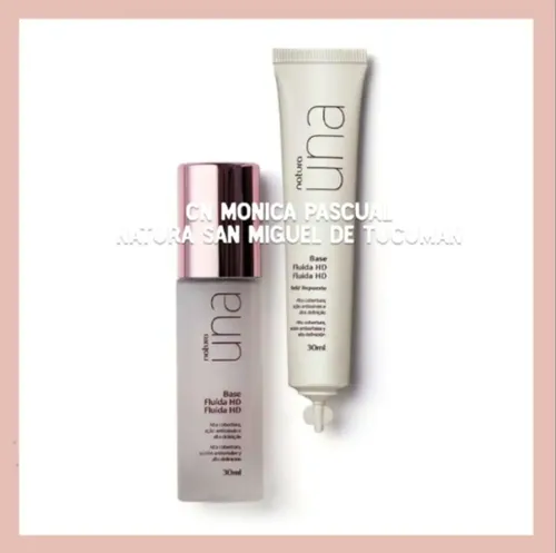 Base Fluida Hd Natura Una 30ml Mbp