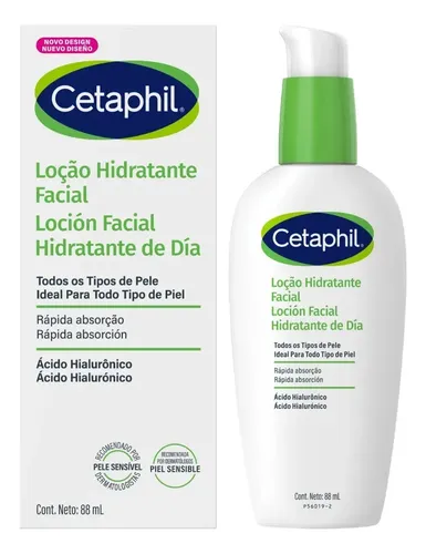 Loción Hidratante Facial De Día Cetaphil Con Ácido Hialurónico x 88 Ml