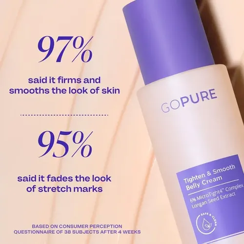 Cjwd Gopure Apretar Y El Vientre Suave Crema Reafirmante Con