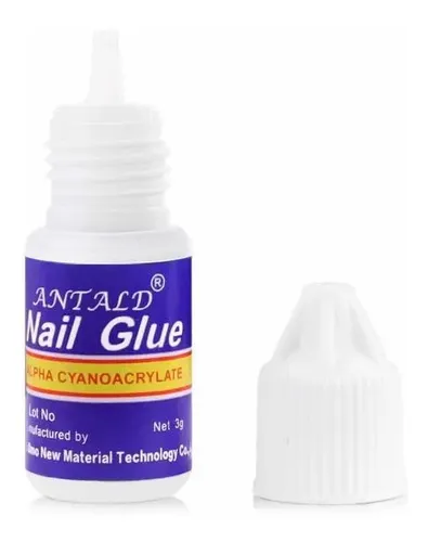 Pegamento X5 Nail Glue Para Uñas Postizas Tips Strass Gotero