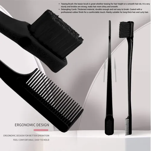Set Combo Cepillo Y Peine Suave ‘n Style Doble Cara