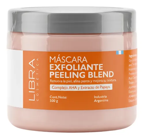 Libra Mascara Facial Exfoliante Peeling Blend 500g