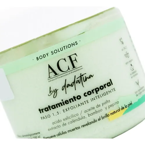 Acf By Dadatina Body Solutions Paso 1,5 Exfoliante Corporal