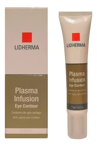 Crema Facial Lidherma Plasma Infusion Antiedad + contorno de ojos Apto Todo Tipo de piel