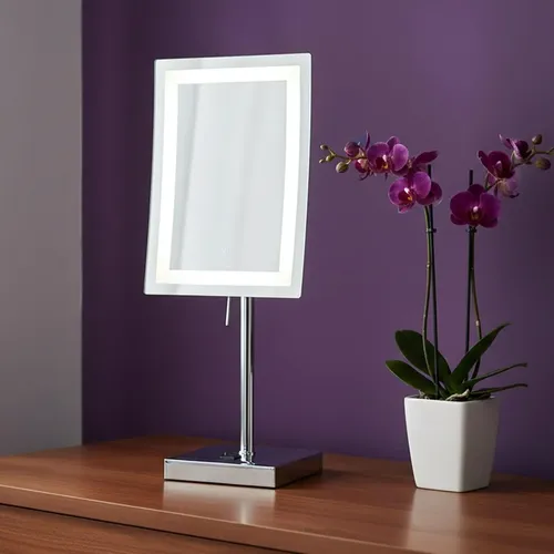 Espejo De Maquillaje Iluminado Jerdon Con Aumento De 5x