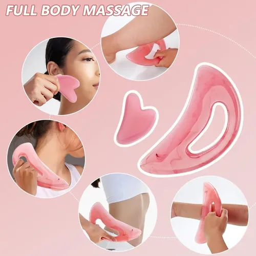 Herramienta Gua Sha De Cuerpo Grande, Herramienta  X