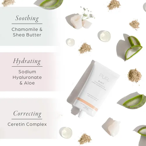 Pür 4 En 1 Bb Cream Tinte Spf 20 Ivory 48 G