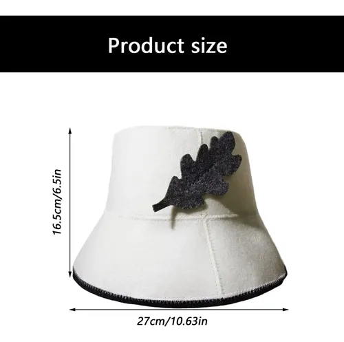 Gorro De Baño De Vapor De Fieltro De Alta Calidad Para Alta